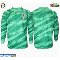 Kroatien Torwart Auswärtstrikot EM 2024 Langarm